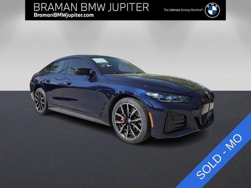 Tanzanite Blue II Metallic 2023 BMW i4 Gran Coupe M50