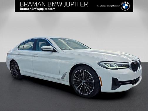 Alpine White 2023 BMW 530 i