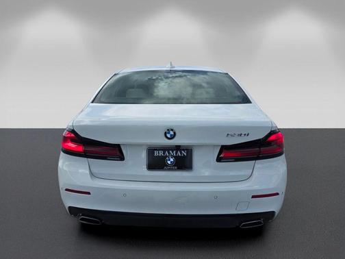 Alpine White 2023 BMW 530 i