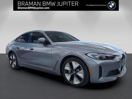 Skyscraper Gray Metallic 2023 BMW i4 Gran Coupe eDrive40