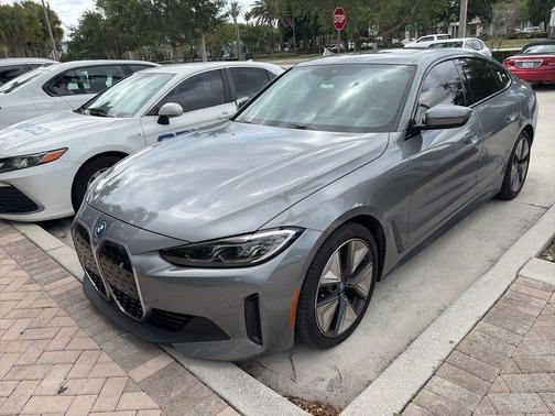 Skyscraper Gray Metallic 2023 BMW i4 Gran Coupe eDrive40