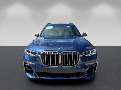 Phytonic Blue Metallic 2021 BMW X7 M50i