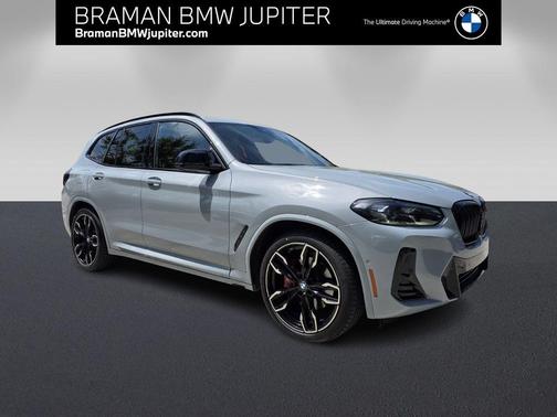 Brooklyn Gray Metallic 2024 BMW X3 M40i