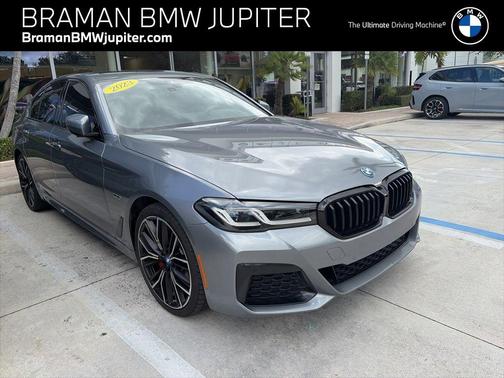Skyscraper Gray Metallic 2023 BMW 530e 530e
