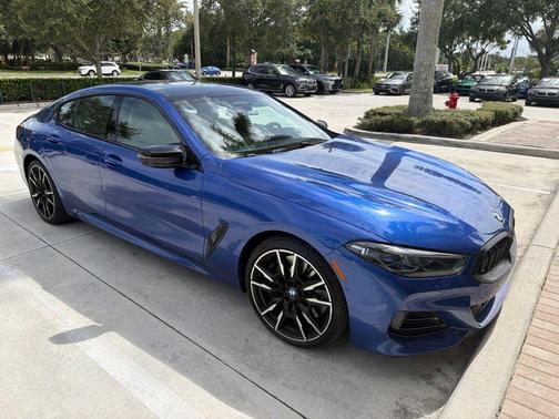 Portimao Blue Metallic 2024 BMW M850 Gran Coupe i xDrive