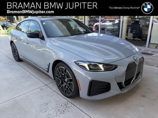 Brooklyn Gray Metallic 2025 BMW i4 Gran Coupe xDrive40