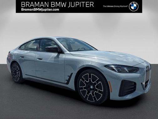 Brooklyn Gray Metallic 2025 BMW i4 Gran Coupe xDrive40