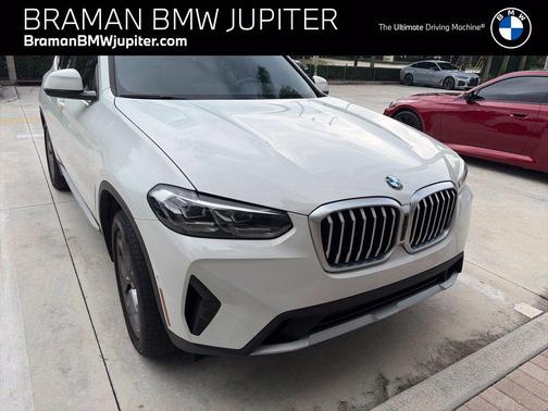 Alpine White 2024 BMW X3 sDrive30i