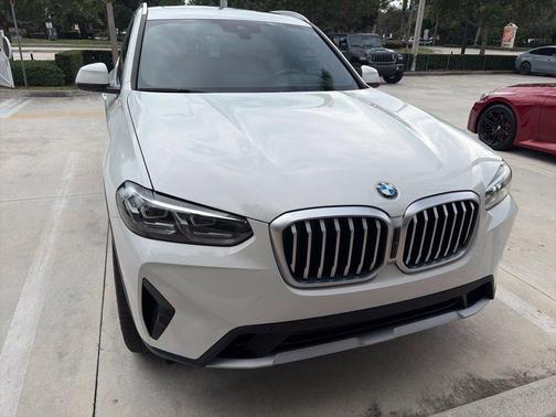 Alpine White 2024 BMW X3 sDrive30i