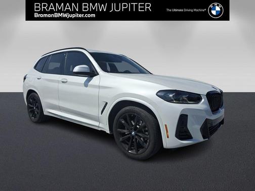 Mineral White Metallic 2024 BMW X3 xDrive30i
