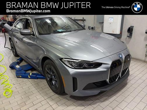 Skyscraper Gray Metallic 2024 BMW i4 Gran Coupe eDrive40