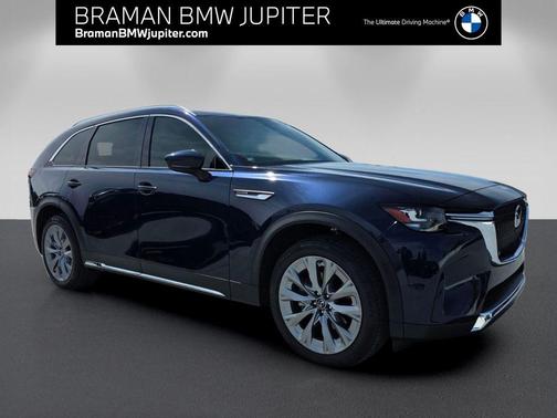 Deep Crystal Blue Mica 2025 Mazda CX-90 Premium Plus