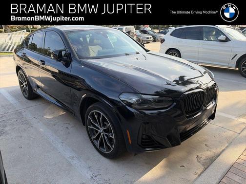 Carbon Black Metallic 2024 BMW X4 M40i