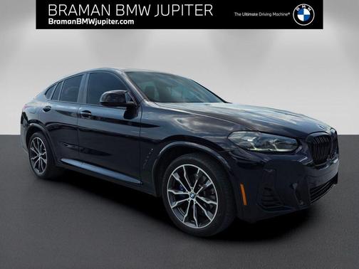 Carbon Black Metallic 2024 BMW X4 M40i