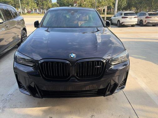 Carbon Black Metallic 2024 BMW X4 M40i