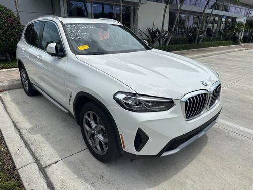 Alpine White 2024 BMW X3 sDrive30i