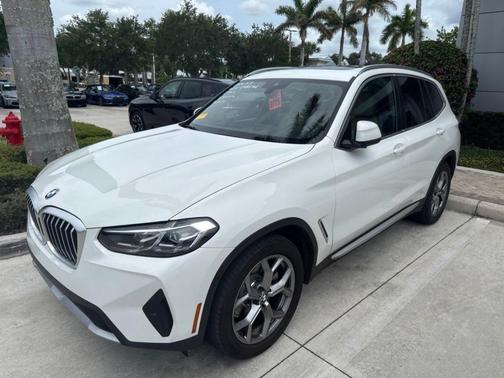 Alpine White 2024 BMW X3 sDrive30i