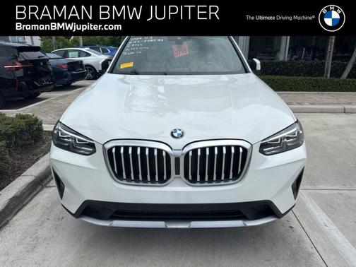 Alpine White 2024 BMW X3 sDrive30i