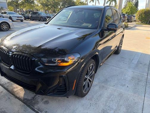 Black Sapphire Metallic 2023 BMW X3 xDrive30i
