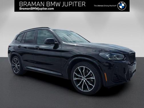 Black Sapphire Metallic 2023 BMW X3 xDrive30i