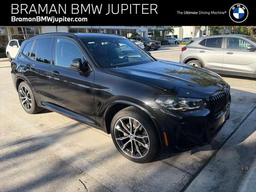 Black Sapphire Metallic 2023 BMW X3 xDrive30i