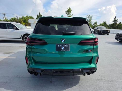 Isle of Man Green Metallic 2026 BMW X5 M Competition