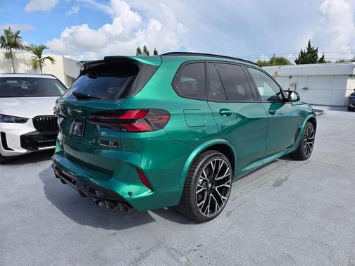 Isle of Man Green Metallic 2026 BMW X5 M Competition