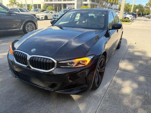 Jet Black 2024 BMW 330 i