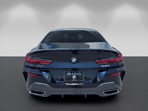 Carbon Black Metallic 2024 BMW 840 Gran Coupe i