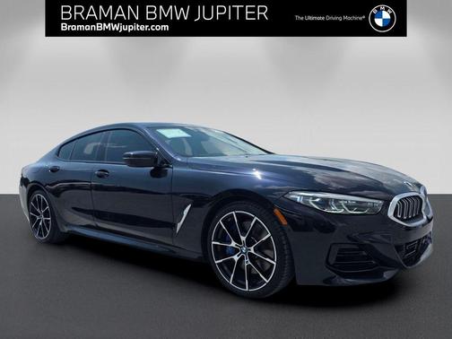 Carbon Black Metallic 2024 BMW 840 Gran Coupe i