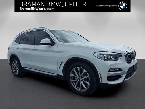 Alpine White 2019 BMW X3 sDrive30i