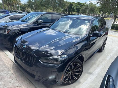 Carbon Black Metallic 2024 BMW X3 sDrive30i