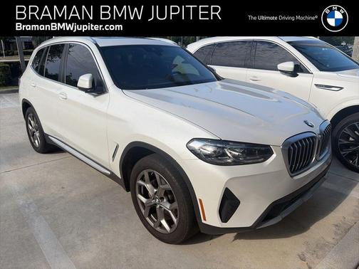Mineral White Metallic 2023 BMW X3 xDrive30i
