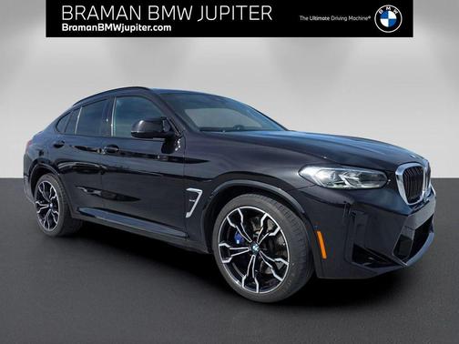 Black Sapphire Metallic 2024 BMW X4 M AWD