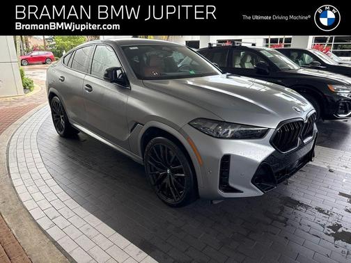 Gray Metallic 2024 BMW X6 M60i