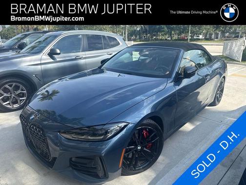 Arctic Race Blue Metallic 2024 BMW 430 i