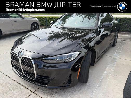 Jet Black 2024 BMW 430 Gran Coupe i