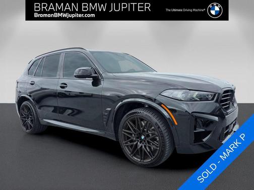 Black Sapphire Metallic 2026 BMW X5 M Competition