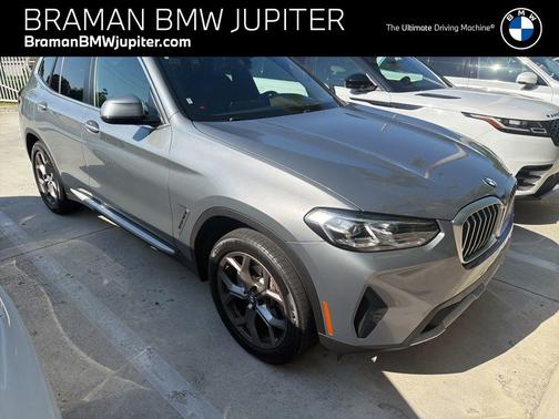 Skyscraper Gray Metallic 2023 BMW X3 sDrive30i