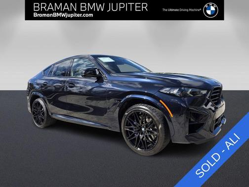 Carbon Black Metallic 2024 BMW X6 M Base