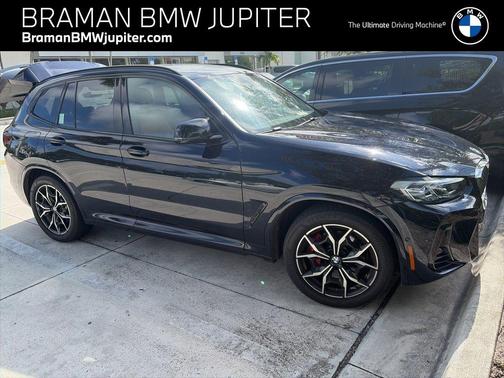 Carbon Black Metallic 2023 BMW X3 M40i