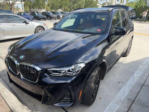 Carbon Black Metallic 2023 BMW X3 M40i