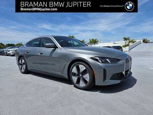 Gray Metallic 2026 BMW i4 Gran Coupe xDrive40