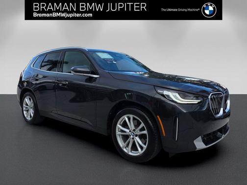 Dark Graphite Metallic 2025 BMW X3 30 xDrive