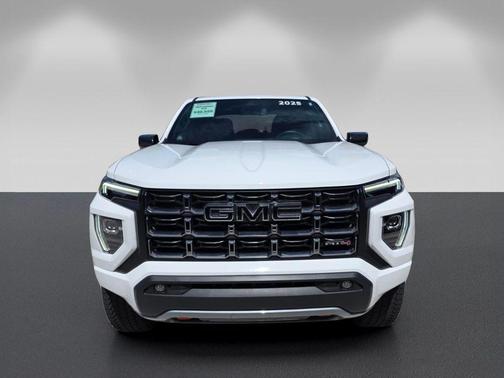Summit White 2025 GMC Canyon AT4
