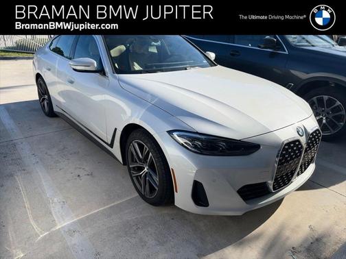 Mineral White Metallic 2024 BMW 430 Gran Coupe i