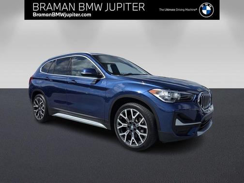 Phytonic Blue Metallic 2021 BMW X1 sDrive28i