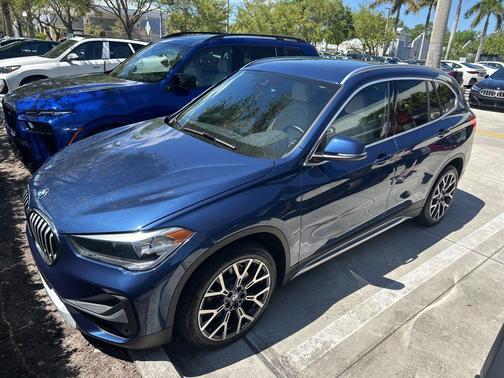 Phytonic Blue Metallic 2021 BMW X1 sDrive28i