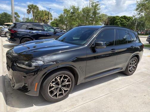 Black Sapphire Metallic 2024 BMW X3 sDrive30i