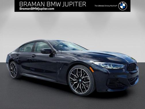 Carbon Black Metallic 2024 BMW 840 Gran Coupe i